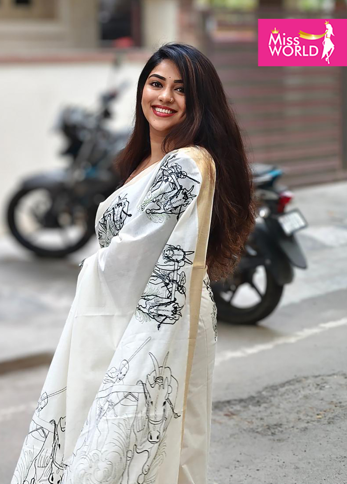 Kalapoottu Thread work SAREE - Image 5