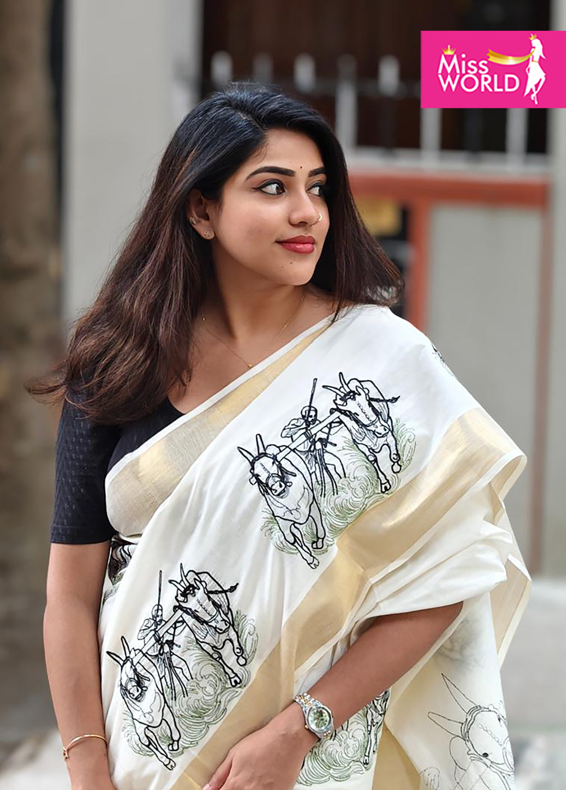 Kalapoottu Thread work SAREE - Image 6