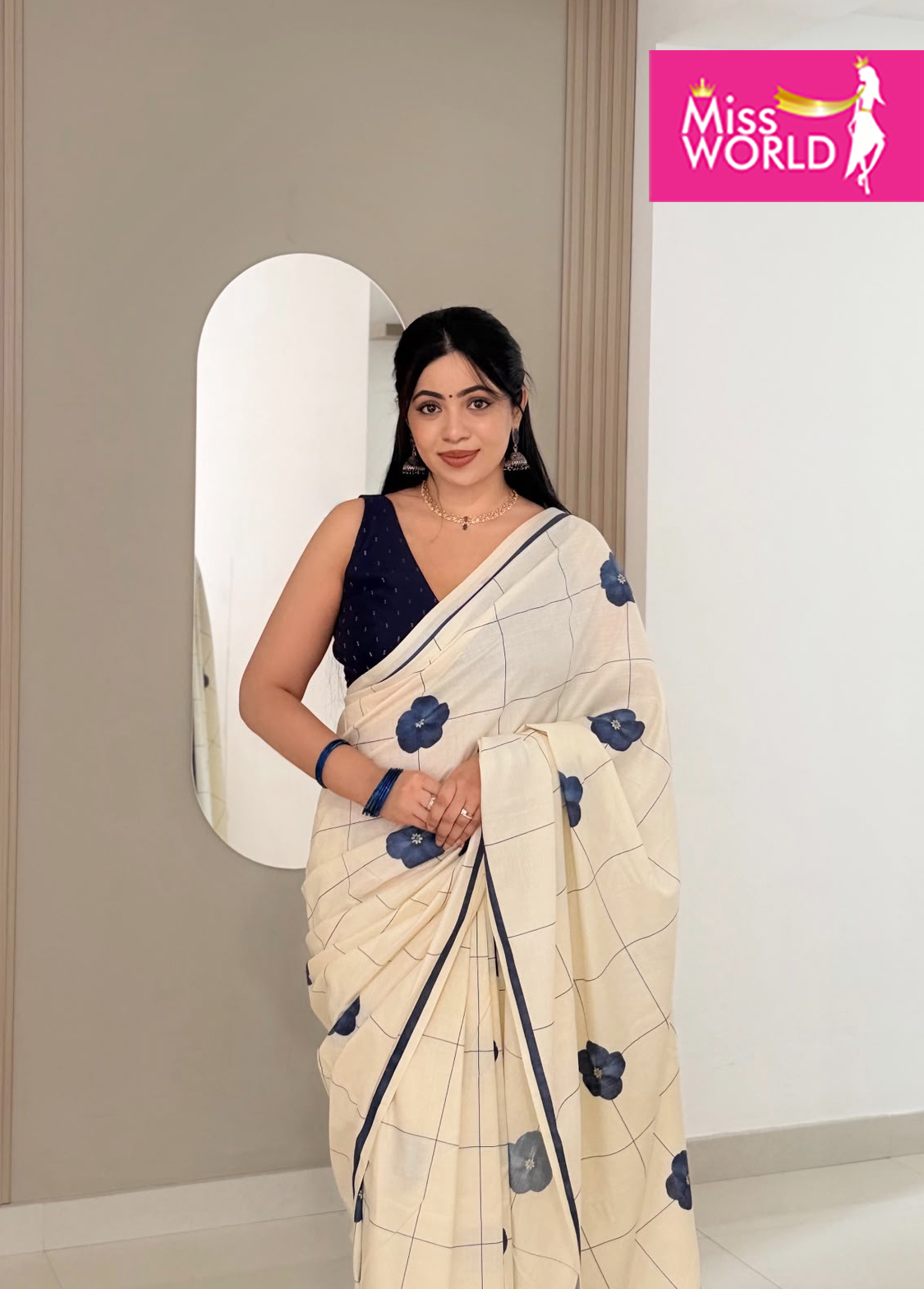 Neelayamari Pure cotton digital printed Saree   
